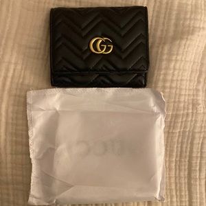 Black Quilted Wallet